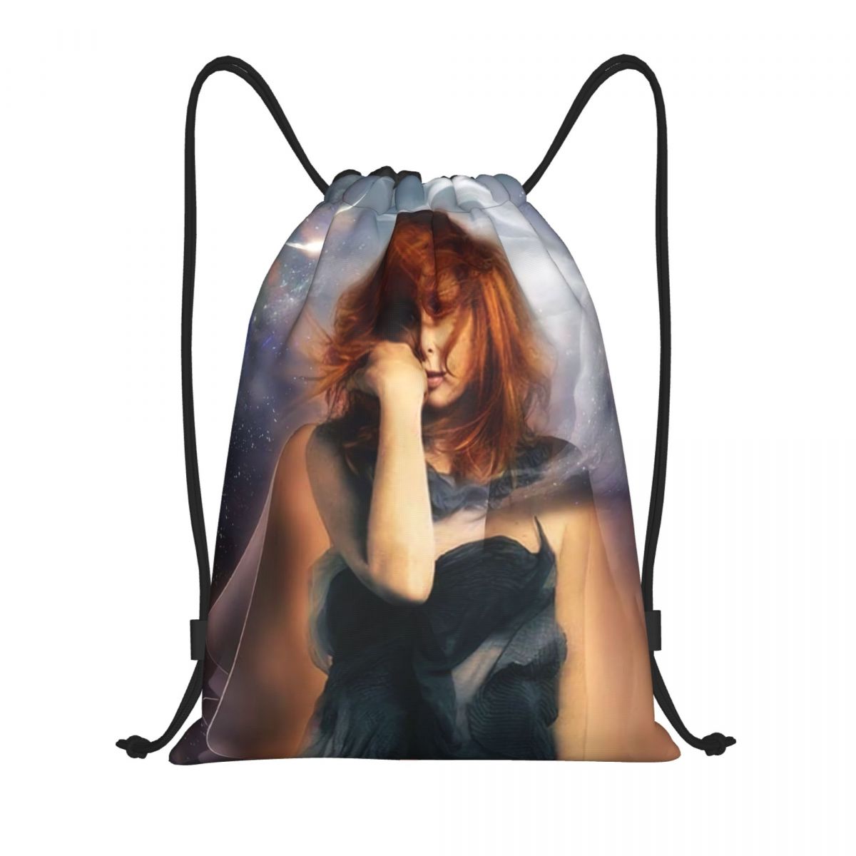 Women Bags Farmers - Рюкзак Mylene Farmer на шнурке для