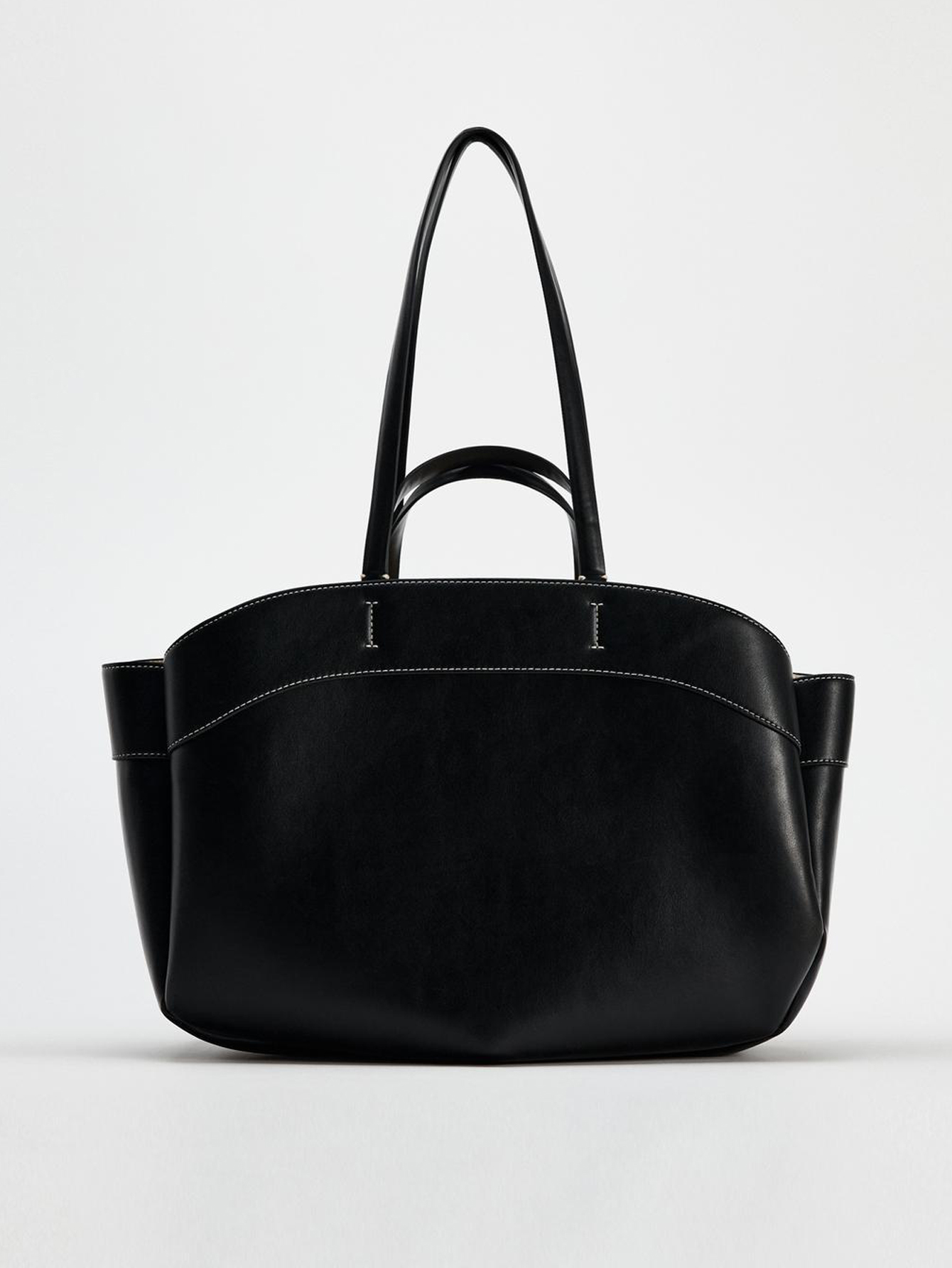 Women Bags Zara - Женская большая сумка подмышки, большая вместительная