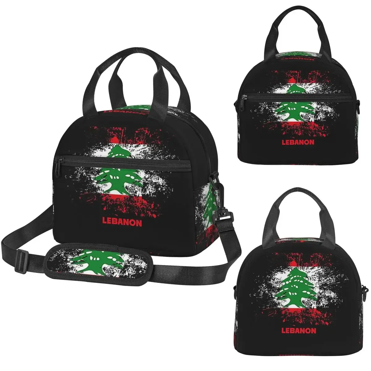 Women Bags Lebanon - Термосумка для обедов с изображением флага