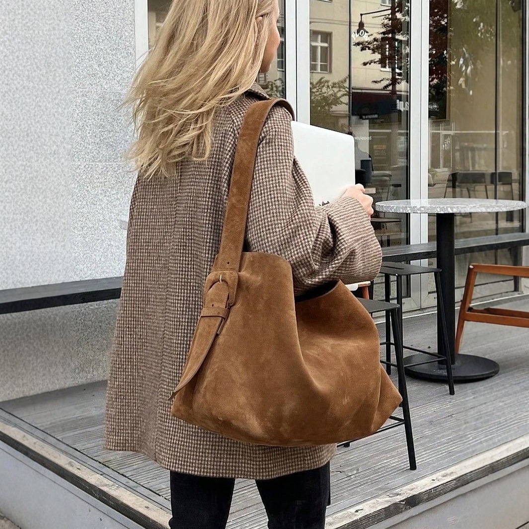 Women Bags Zara - CGCBAG Винтажная большая вместительная женская сумка-тоут