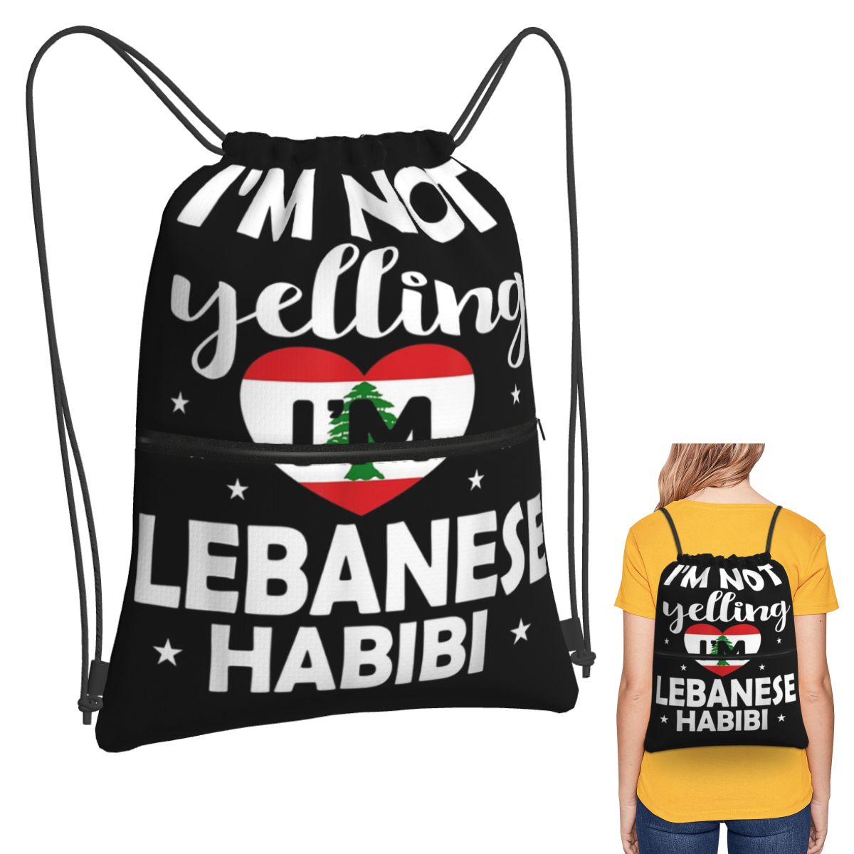 Women Bags Lebanon - Рюкзаки с флагом Ливана, в ливанском