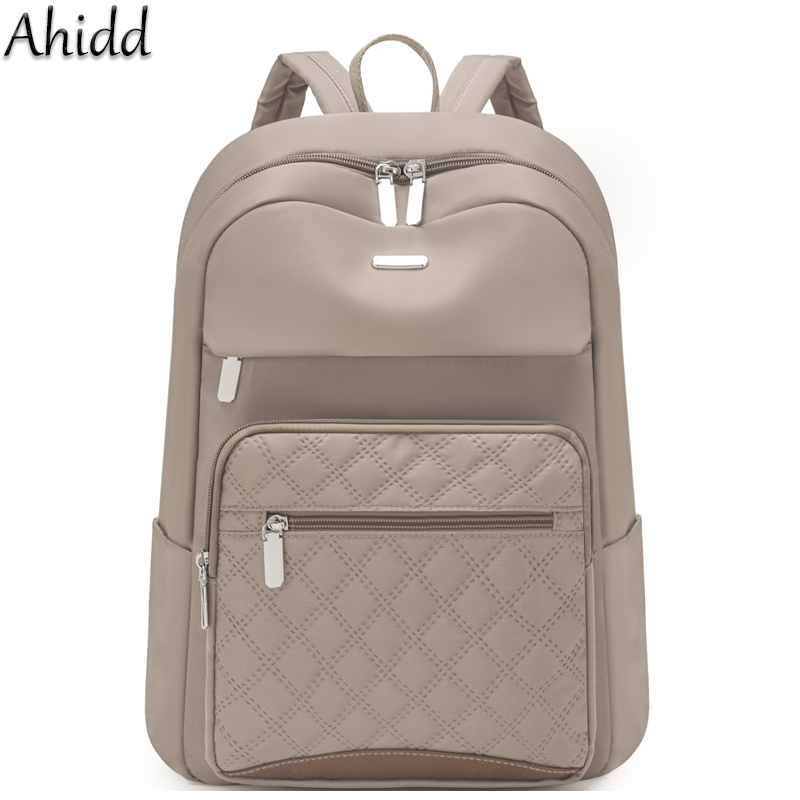 Women Bags With Laptop Compartment - Модный клетчатый городской рюкзак для женщин,