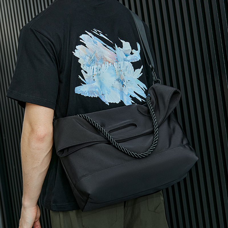 Women Bags With Laptop Compartment - Модная мужская сумка через плечо, большая