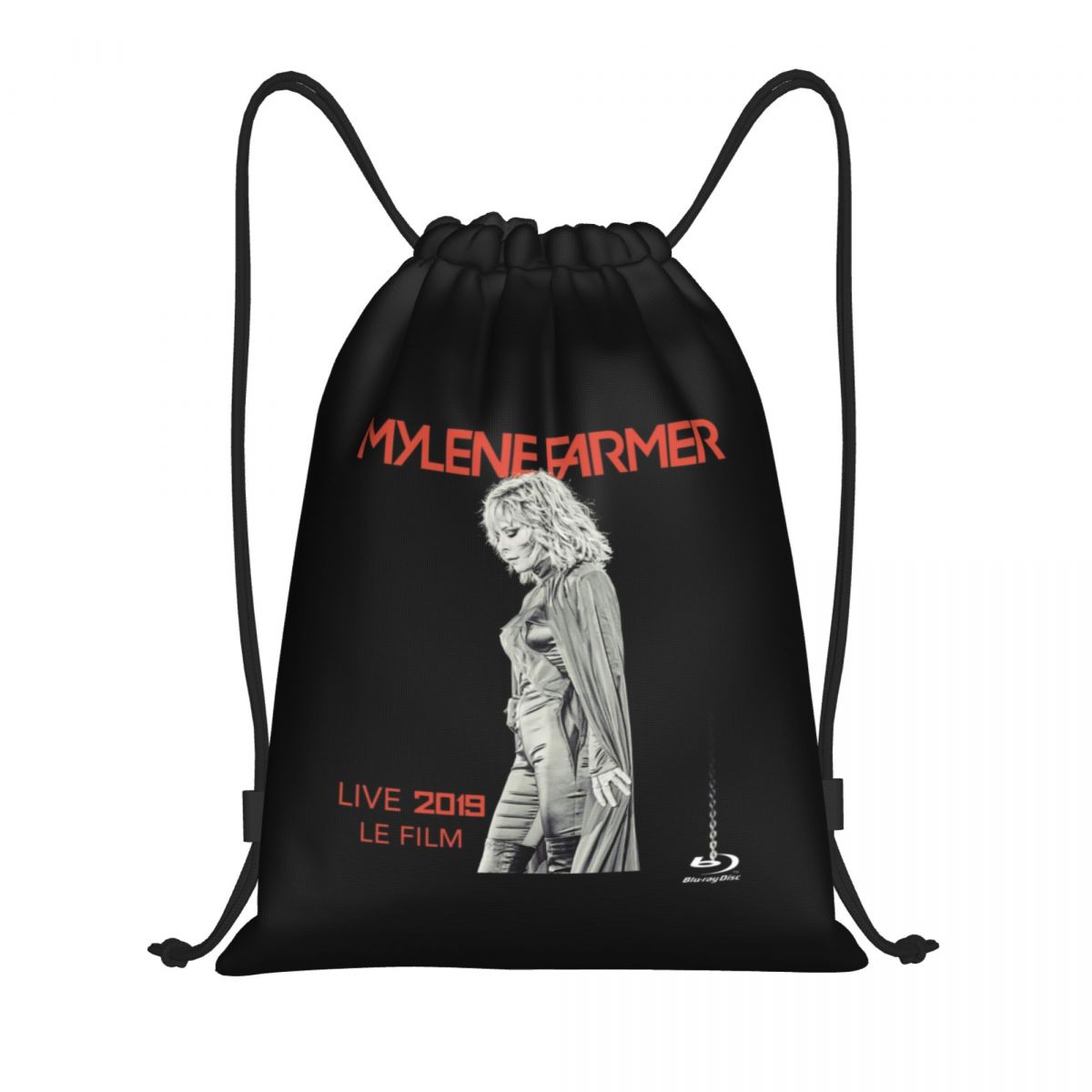 Women Bags Farmers - Рюкзак Mylene Farmer на шнурке, спортивная