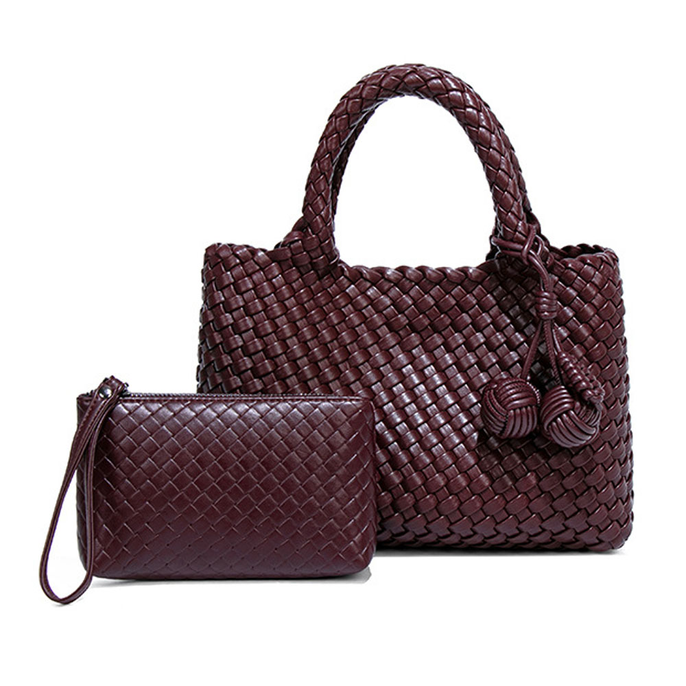 Women Bags Aldo - Модная плетеная сумка-шоппер с верхней ручкой,