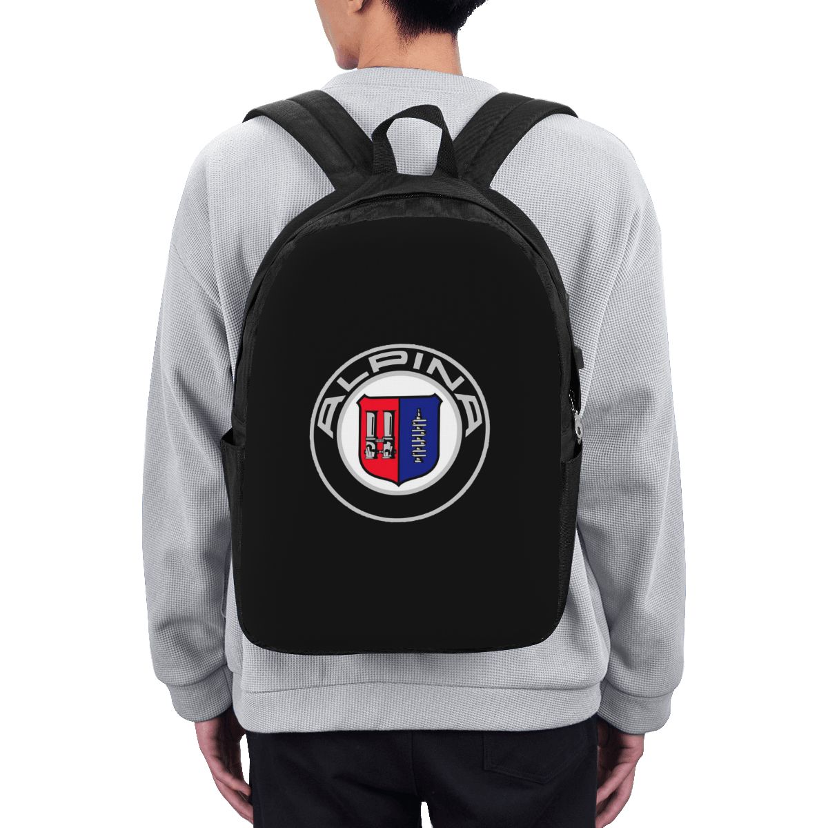 Women Bags For Laptop - Рюкзак Alpina - Classic Car Logos,