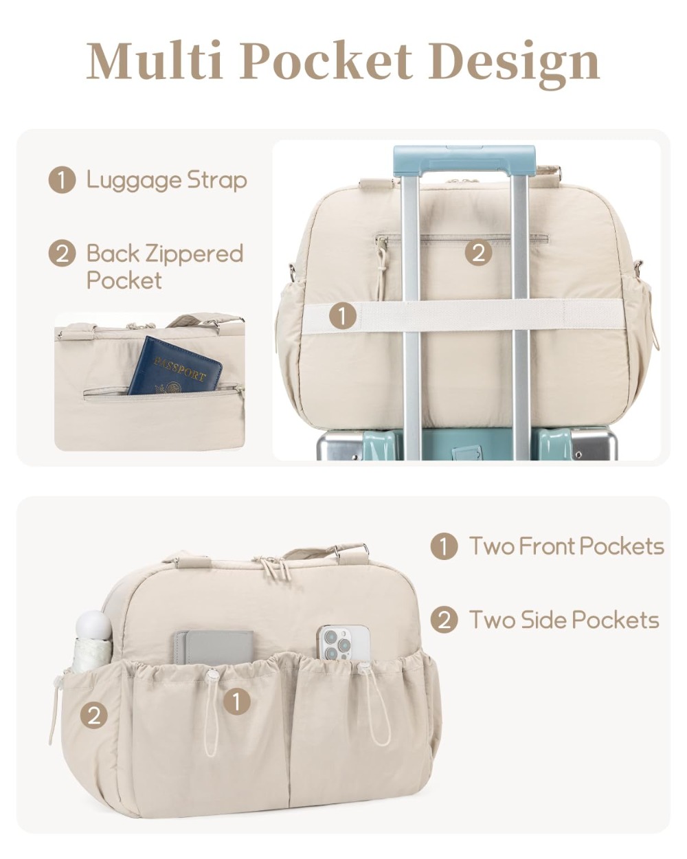 Women Bags With Laptop Compartment - Сумка для ноутбука Kabaqoo 15,6 дюймов,