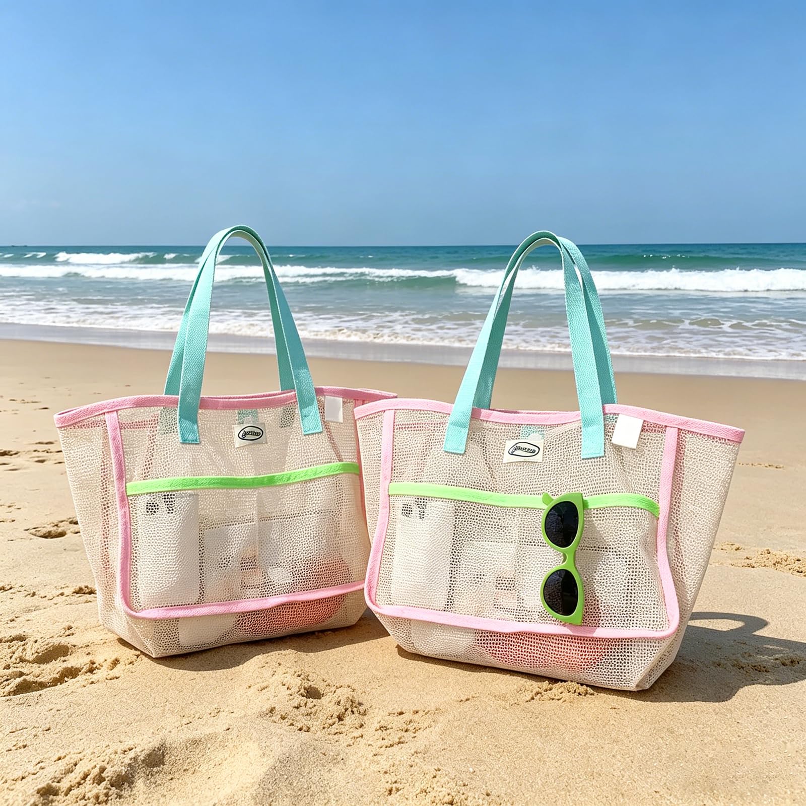 Women Bags Casual - Пляжные сумки для женщин: красочные складные