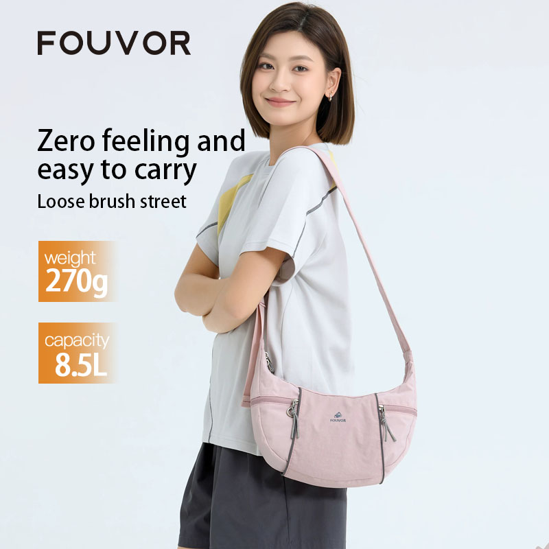 Women Bags With Laptop Compartment - Водонепроницаемая нейлоновая сумка через плечо Fouvor,
