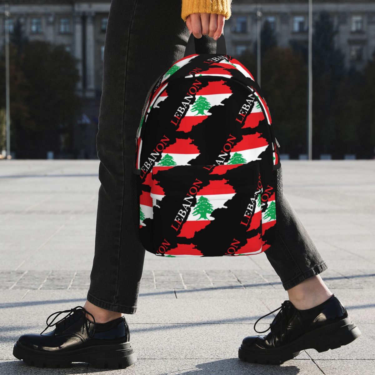 Рюкзак с картой флага Ливана,  – обзор и цена Women Bags Lebanon
