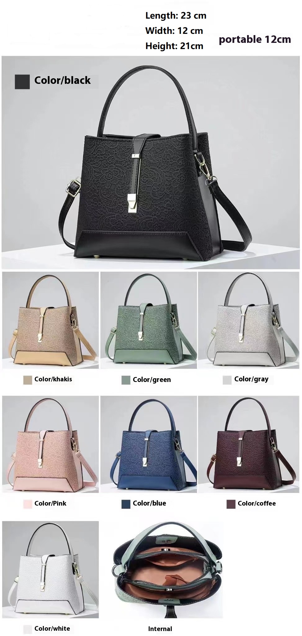 Новая роскошная кожаная сумка- – обзор и цена Women Bags On Sale