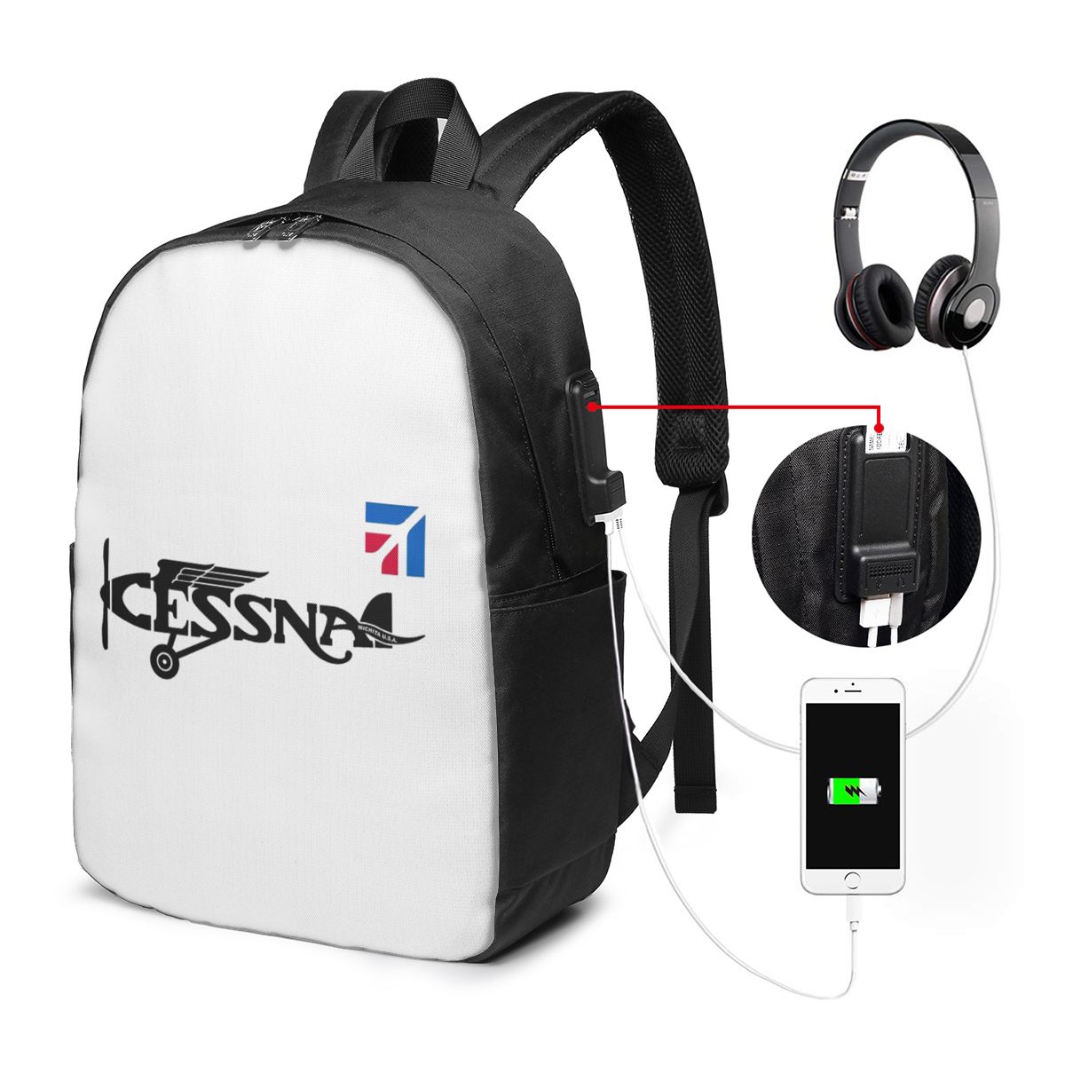 Рюкзак с логотипом Cessna, дор – обзор и цена Women Bags For Laptop