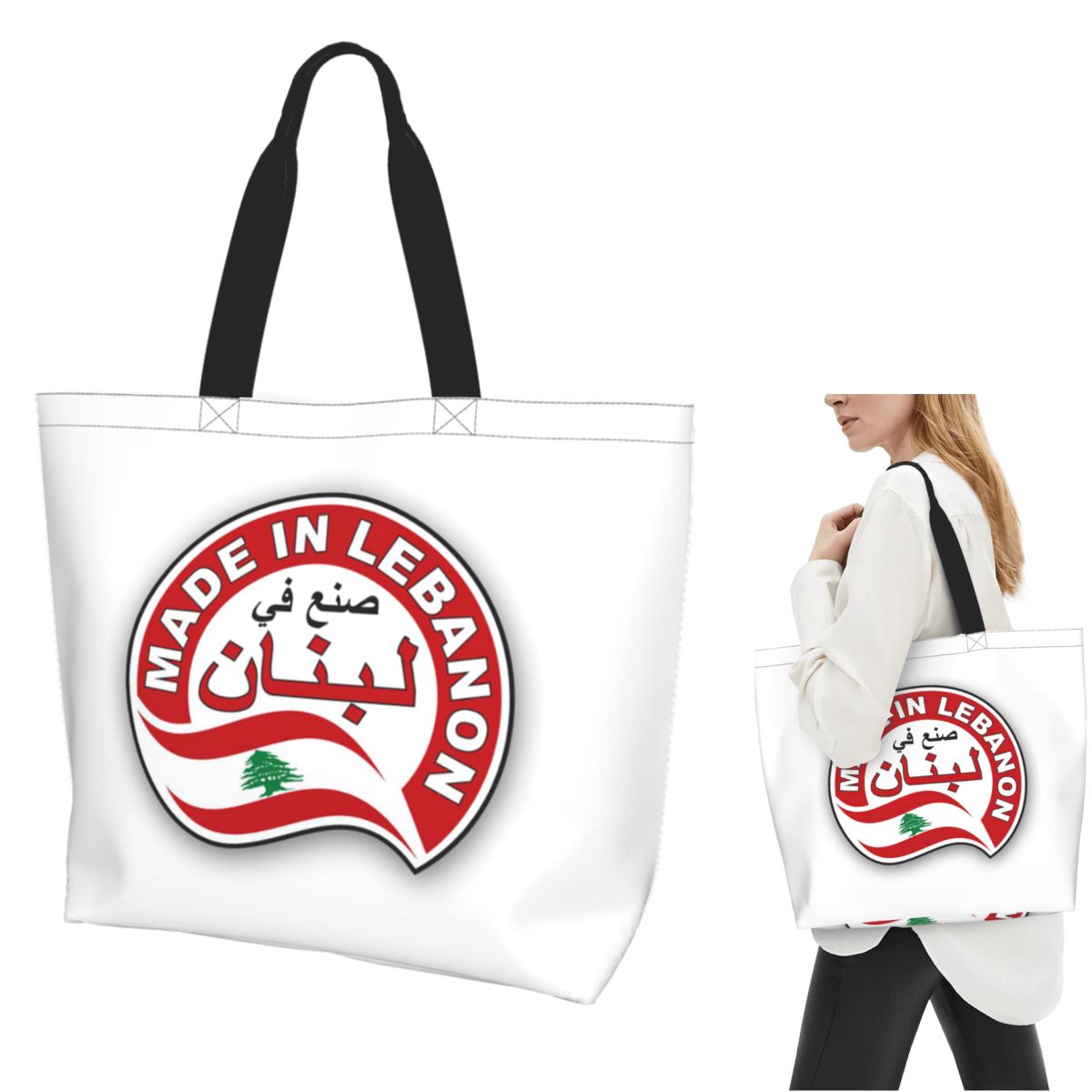 Холщовая сумка-шоппер с флагом – обзор и цена Women Bags Lebanon