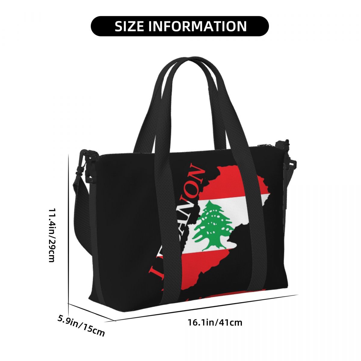 Пользовательская карта флага Л – обзор и цена Women Bags Lebanon