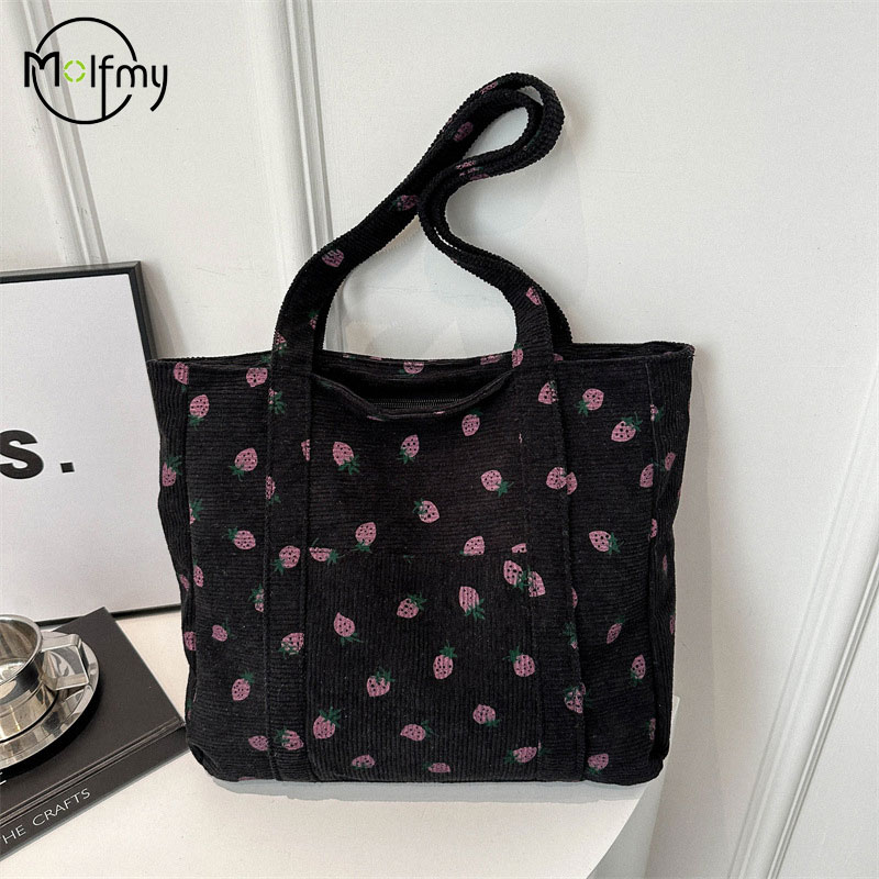 Вельветовая сумка Клубника Пля – обзор и цена Women Bags Zara