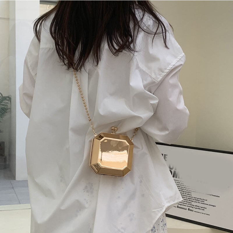 Роскошный золотистый вечерний  – обзор и цена Clutch Bag Evening