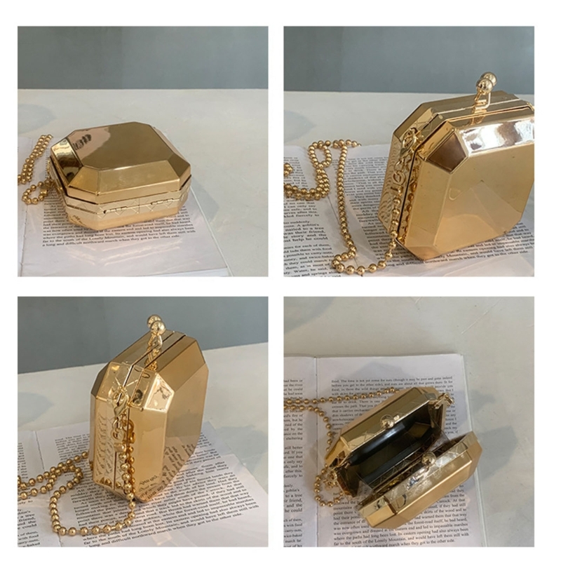 Роскошный золотистый вечерний  – обзор и цена Clutch Bag Evening
