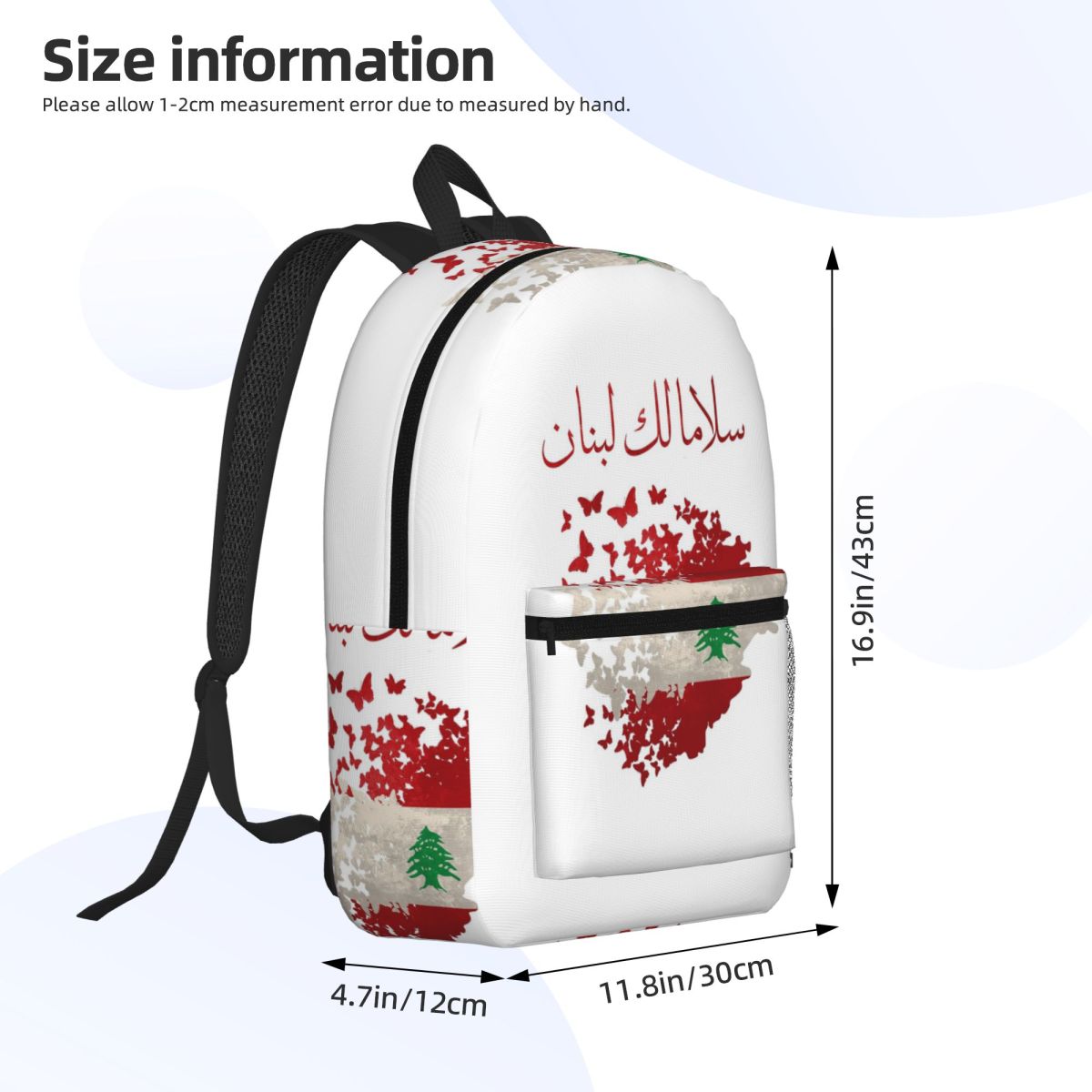 Рюкзак May Peace Come To Leban – обзор и цена Women Bags Lebanon