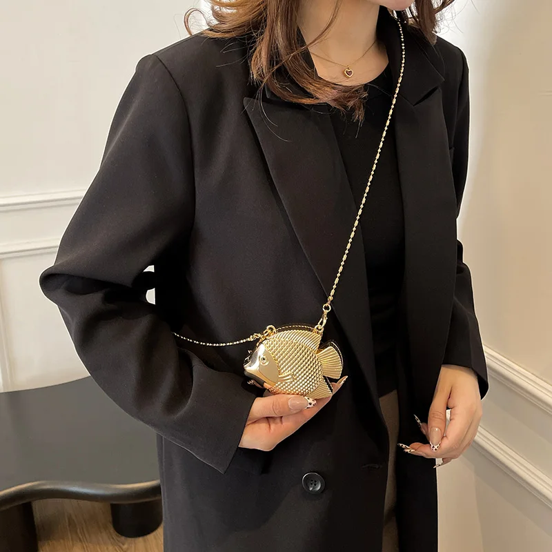 Милая маленькая рыбка в форме  – обзор и цена Clutch Bag Evening
