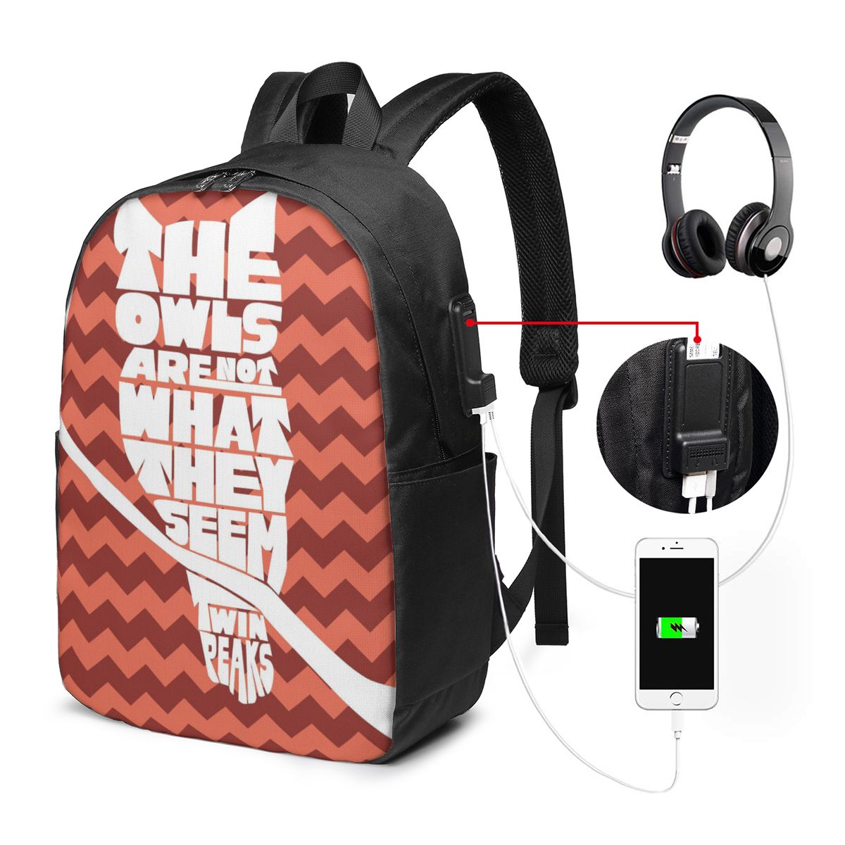 Рюкзак Twin Peaks Red Room, до – обзор и цена Women Bags For Laptop