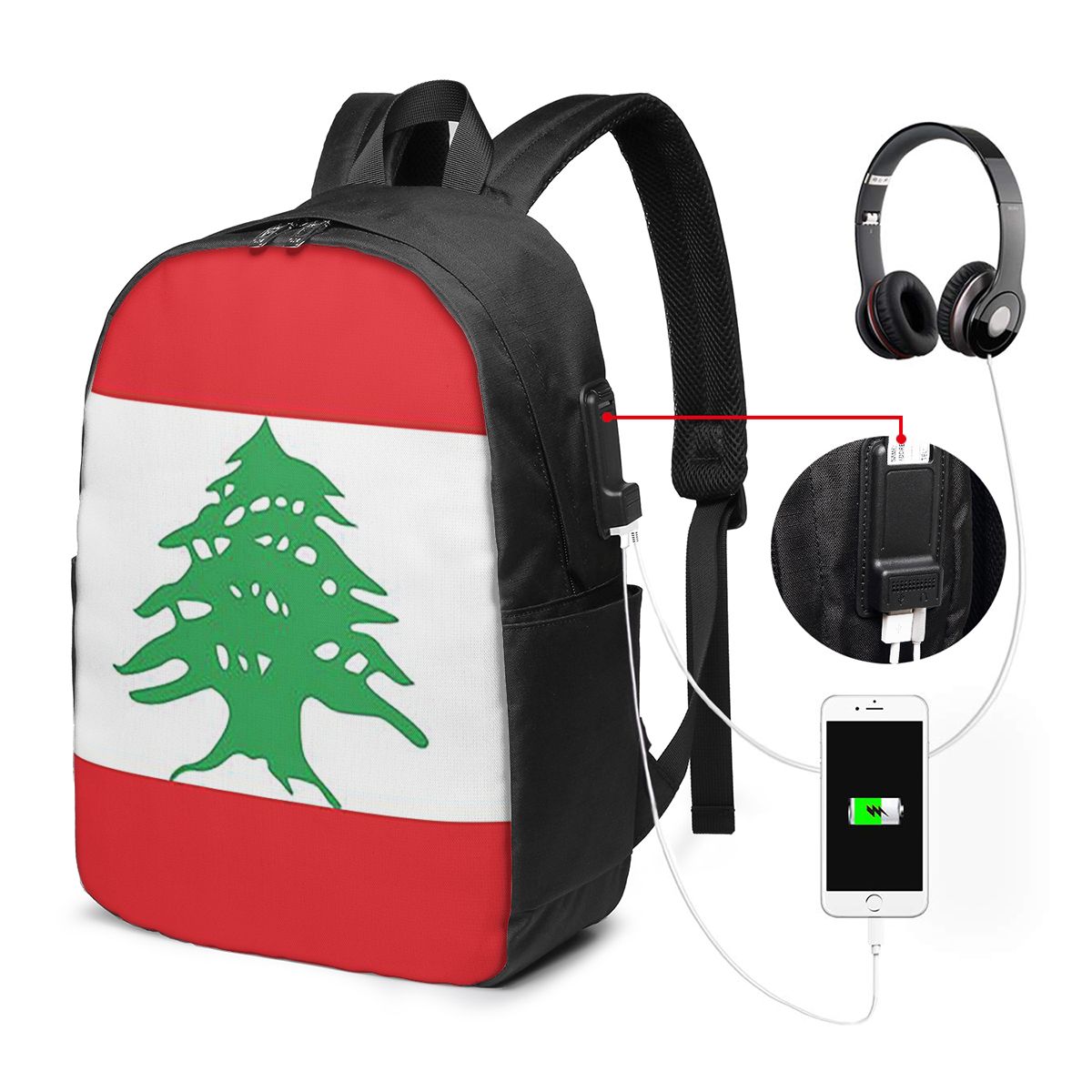 Рюкзак с флагом Ливана, дорожн – обзор и цена Women Bags Lebanon