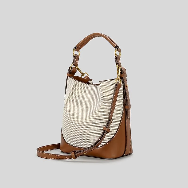 Модная парусиновая сумка-ведро – обзор и цена Women Bags Zara